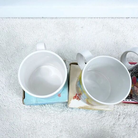 Vintage 80s Applause Disney Mug Lot of 4 Original Boxes Mickey Minnie Set Cups - Picture 4 of 14